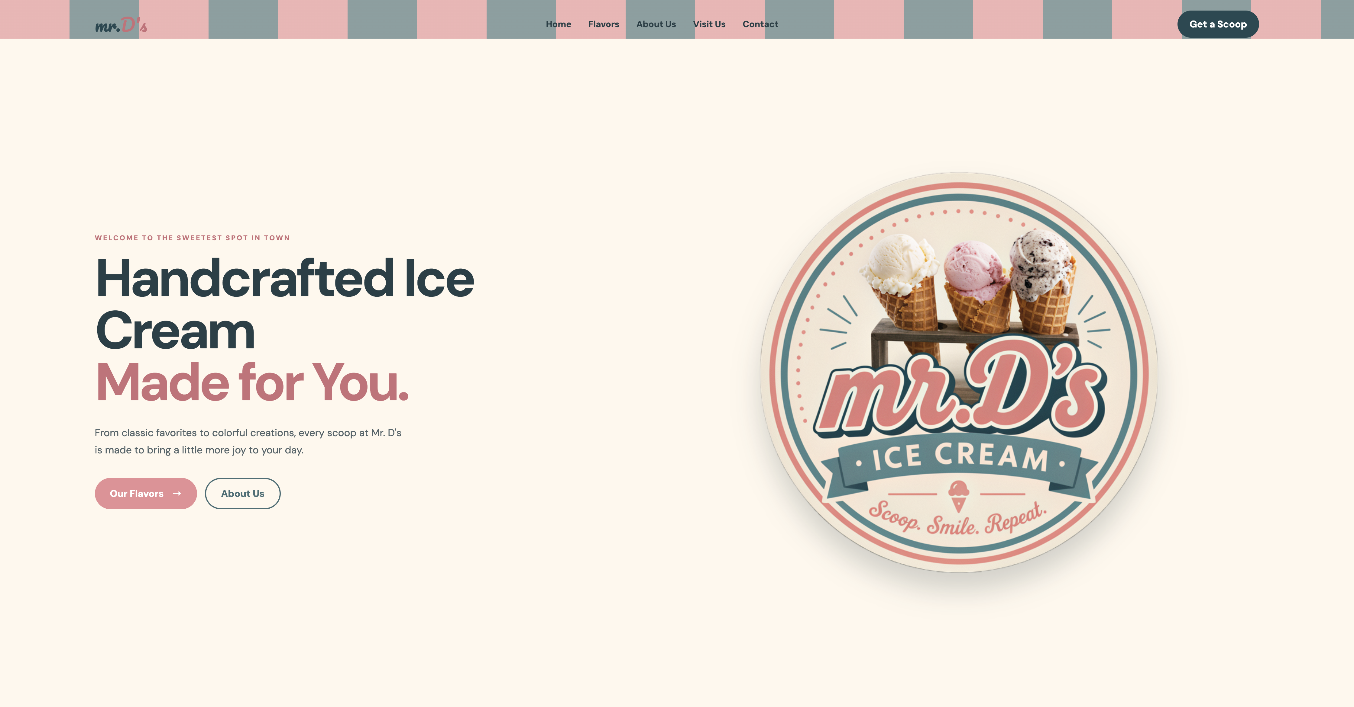 Mr. D's icecream